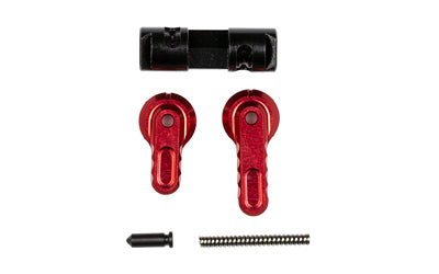 Battle Arms Development BAD-ASS-LITE Ambidextrous Safety Selector, 90/60 Throw, Red, AR-15