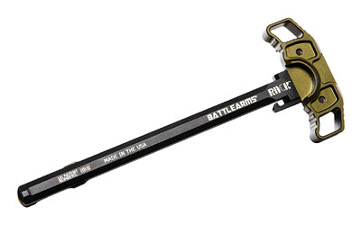 Battle Arms Development RACK Ambidextrous Charging Handle, Olive Drab Green Anodized, Fits AR-15 BAD-RACK-15-ODG