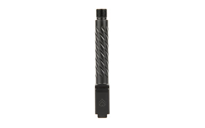 Ballistic Advantage Premium Series 9mm 4.5" Threaded Barrel, Spiral Fluting, Glock 19 Gen 3-5, QPQ Black, 1/2x28