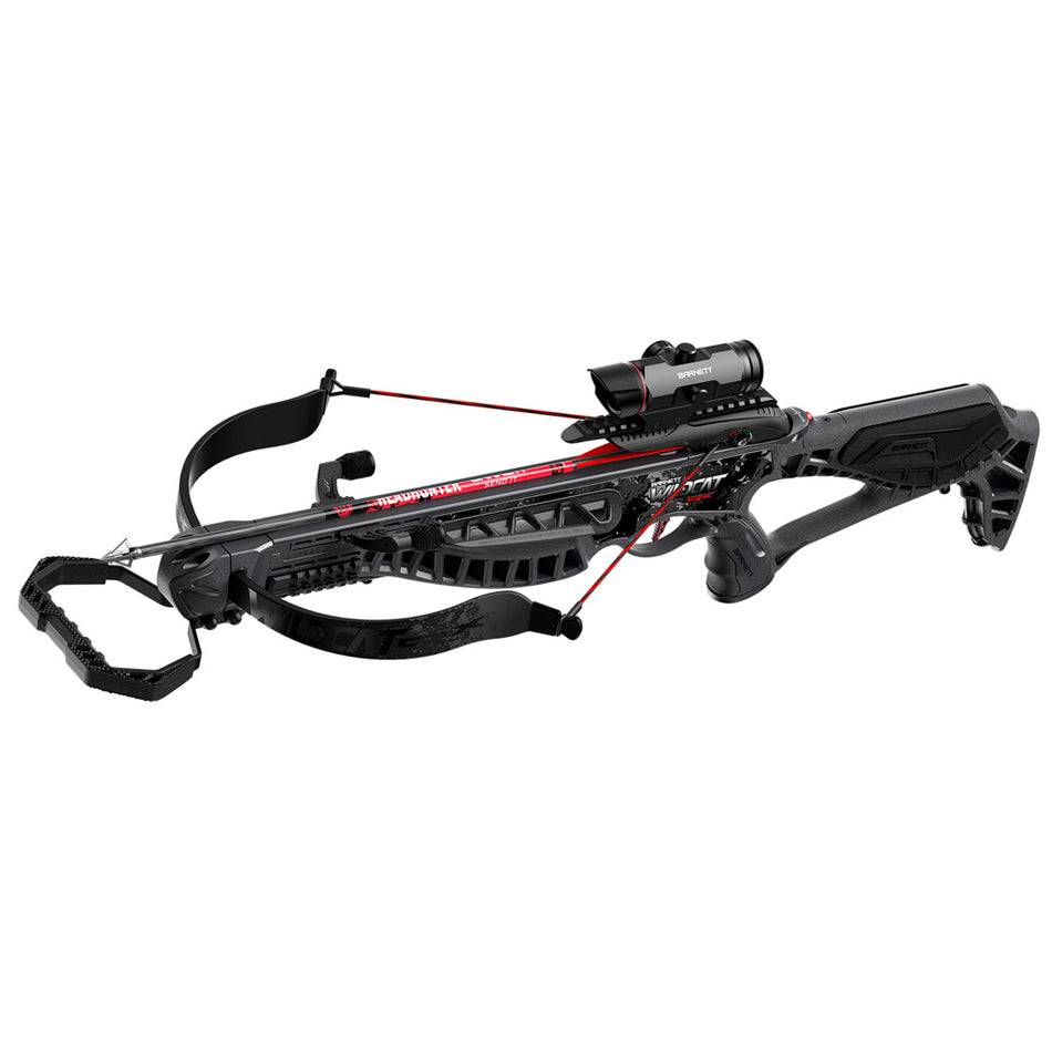 Barnett Wildcat CRX Recurve Crossbow Package with Red Dot Scope