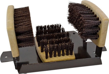 PSP Heavy-Duty Boot Brush with Scraper Outdoor Use