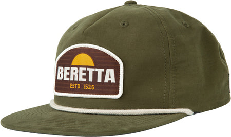 Beretta Sunset Rope Trucker Cap Dark Green