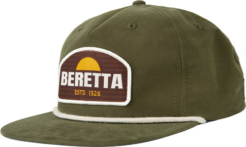 Beretta Sunset Rope Trucker Cap Dark Green