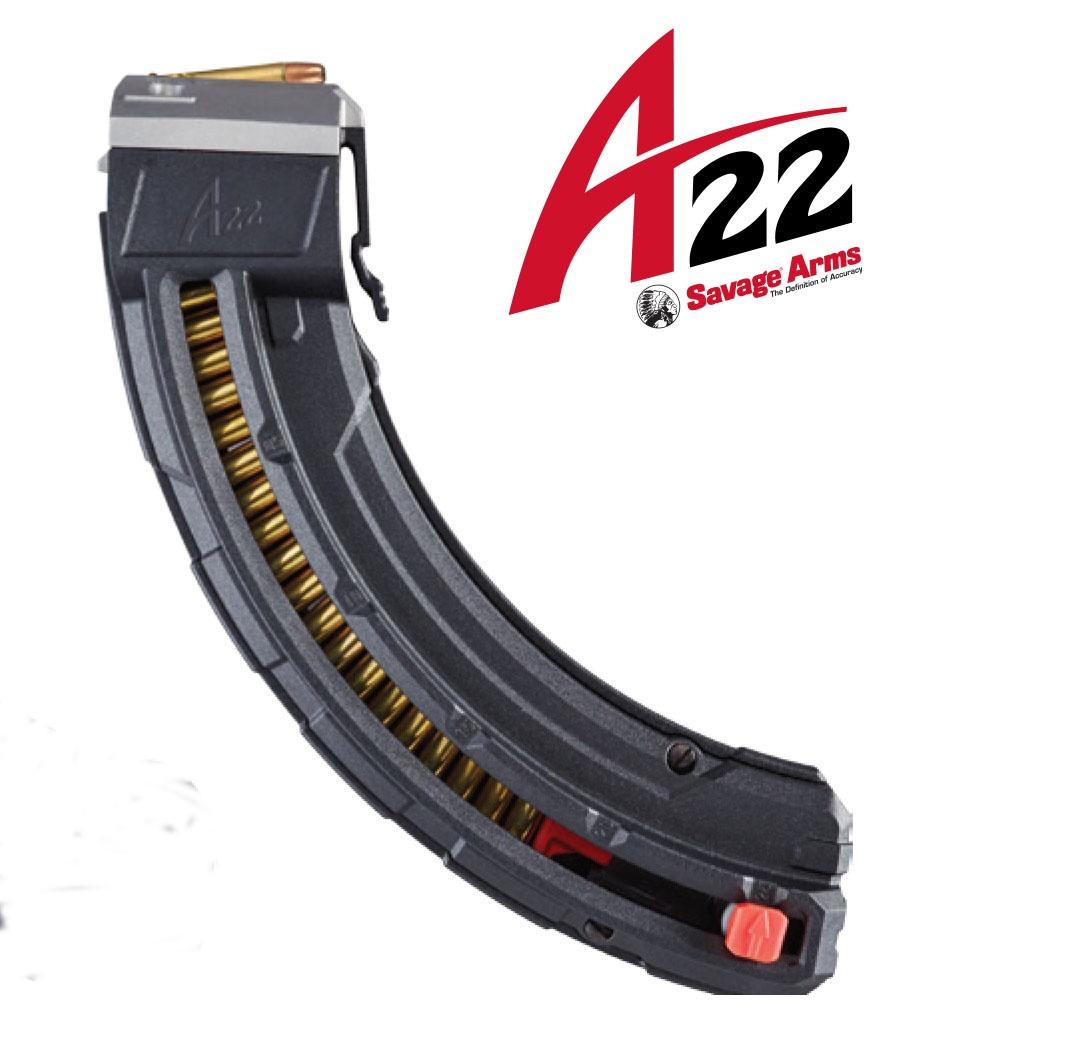 Butler Creek Savage A22 Magnum .22 Mag 25-Round Black Steel Magazine