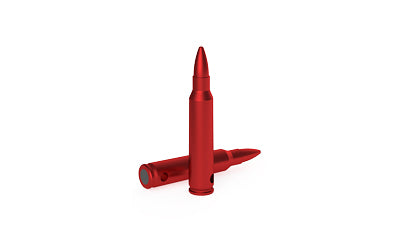 Birchwood Casey DURACAP Training Rounds, 223/556 NATO, CNC Aluminum, Anodized Red, 6-Pack BC-DCTR-223