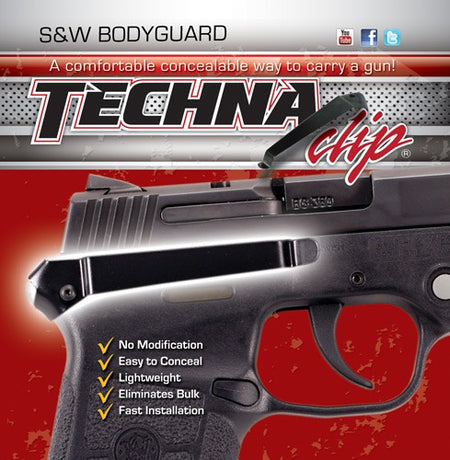 Techna Clip Handgun Retention Clip for S&W M&P Bodyguard Auto Right Side