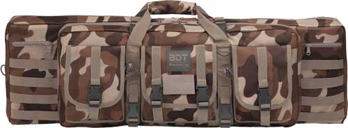 Bulldog 36-Inch Single Tactical Gun Case 3 Access Pockets Throwback Camo