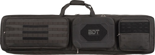 BULLDOG 38" DOUBLE SUPPRESSOR TACTICAL RIFLE CASE BLACK