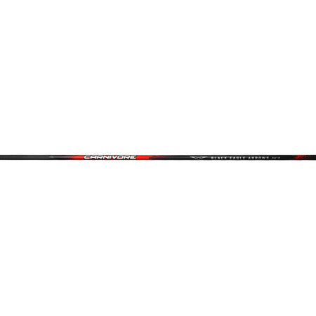 Black Eagle Carnivore Carbon Arrow Shafts .001 Straightness 400 Spine - 12 Pack