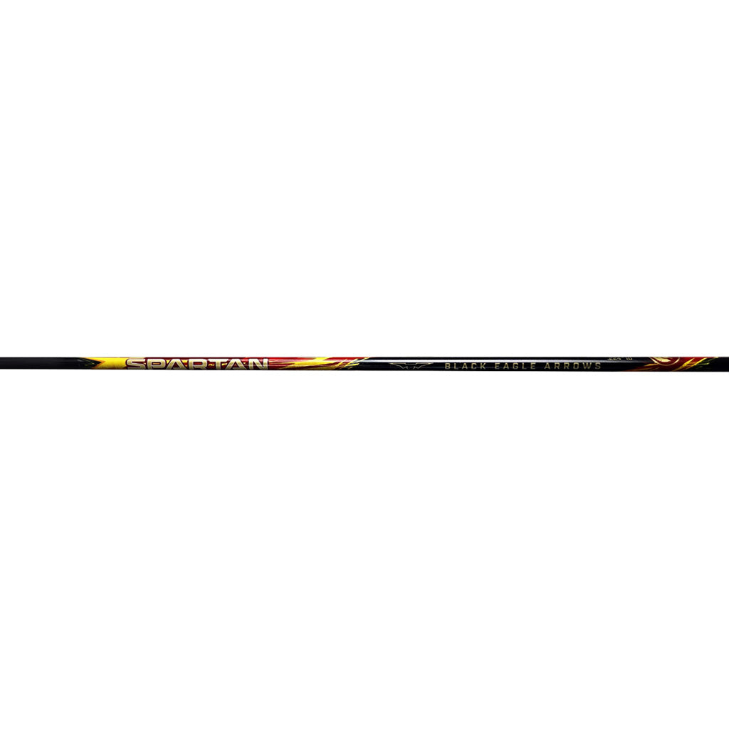 Black Eagle Spartan Carbon Arrow Shafts .001 Spine 200 - 12 Pack