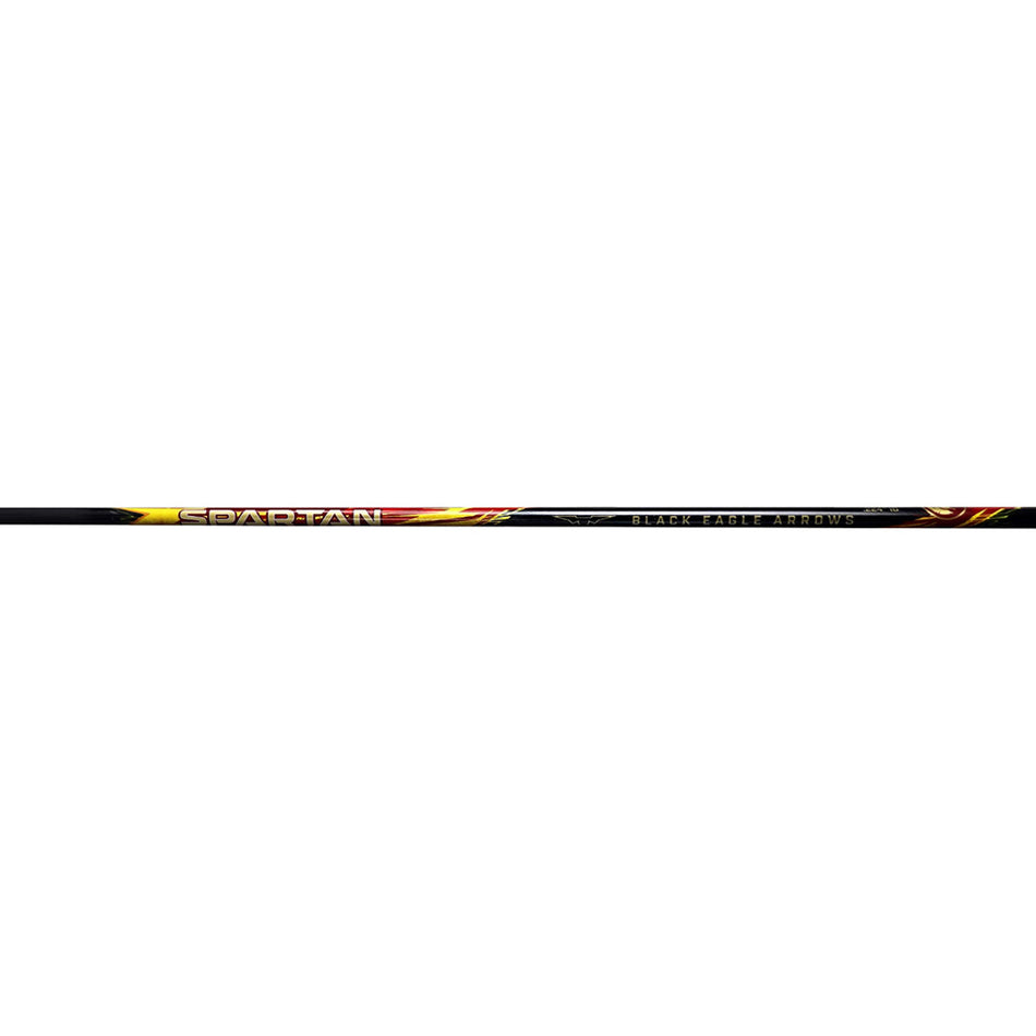 Black Eagle Spartan Carbon Arrow Shafts .001 Spine 350 - 12 Pack