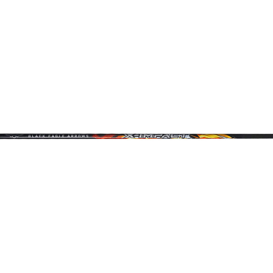 Black Eagle X Impact 4mm Carbon Arrow Shafts .001 200 Spine - 1 Dozen