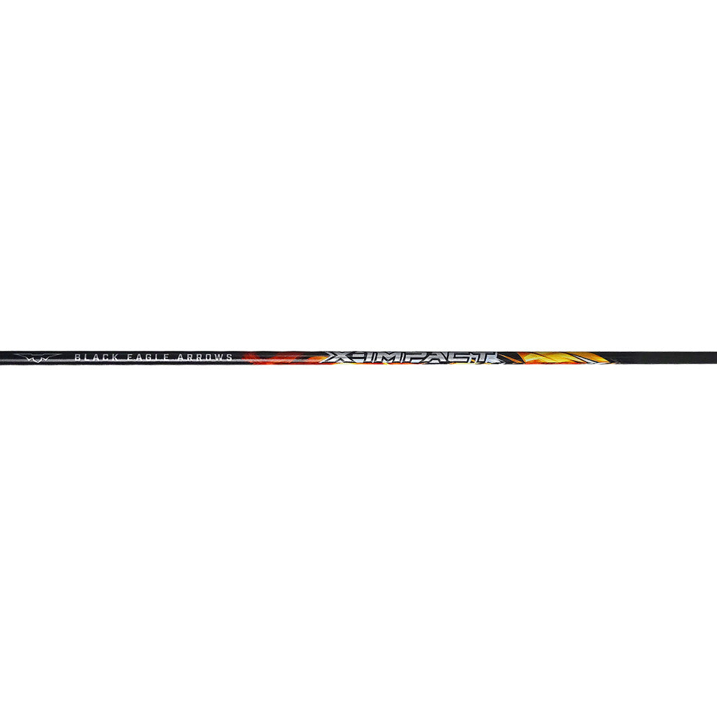 Black Eagle X Impact Carbon Arrow Shafts .001 500 Spine - 1 Dozen
