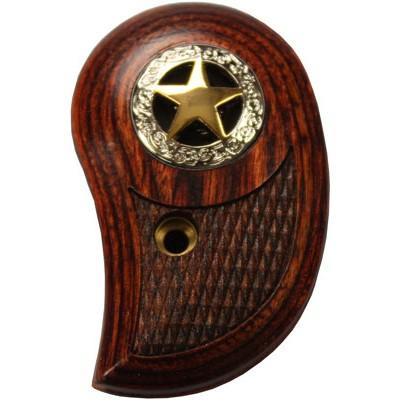 Bond Arms Standard Rosewood Laminate Handgun Grips with 2-Tone Star
