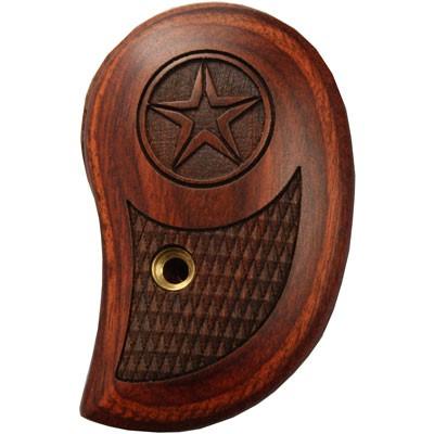 Bond Arms Standard Rosewood Laminate Grips with Engraved Star