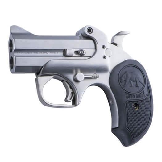 Bond Arms Extended Papa Bear Derringer .45 Colt/.410 Black Rubber Grip