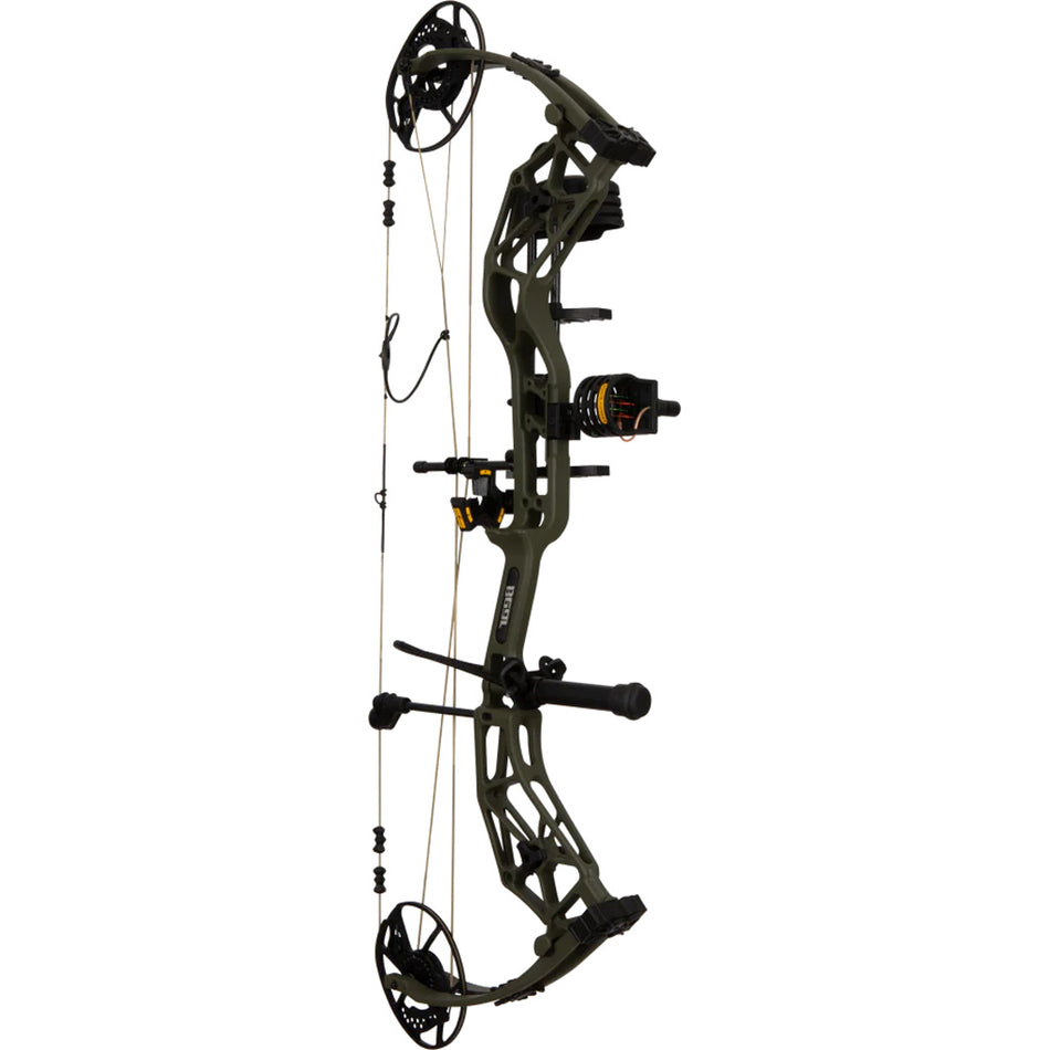 Bear Alaskan XT RTH Compound Bow Package Olive 60 lbs Left Hand