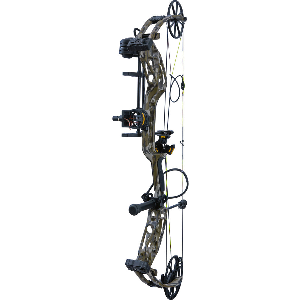 Bear The Hunting Public Adapt 2 RTH Compound Bow Package Mossy Oak Bottomland 55-70 lb Left Hand