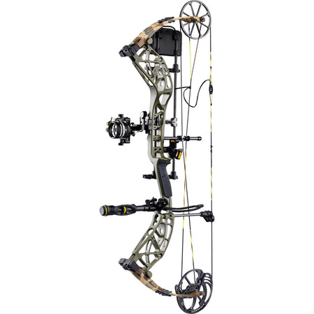 Bear THP Adapt 2+ RTH Compound Bow Package Throwback Green 45-60 lbs Left Hand