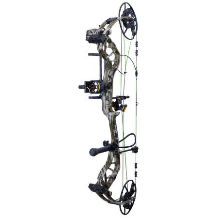 Bear Gamekeeper RTH Compound Bow Package Mossy Oak Bottomland 55-70 lbs Left Hand