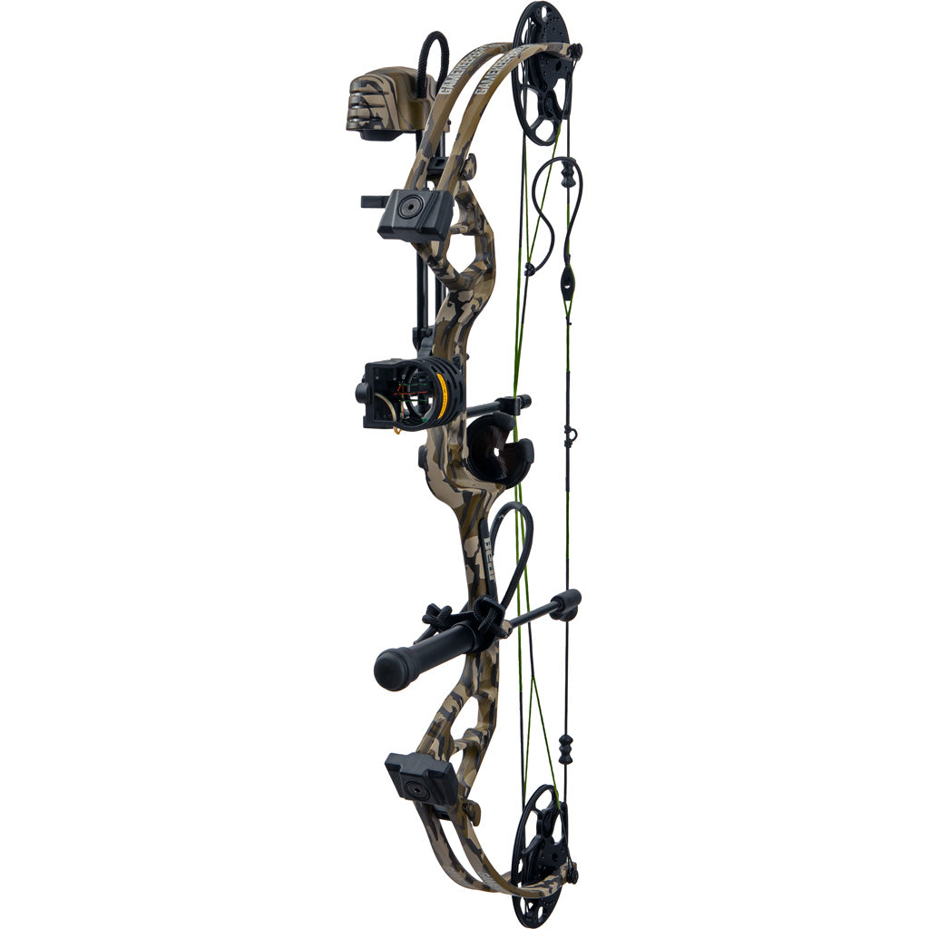 Bear Royale Gamekeeper Jr. RTH Compound Bow Package Mossy Oak Bottomland 5-50 lbs LH