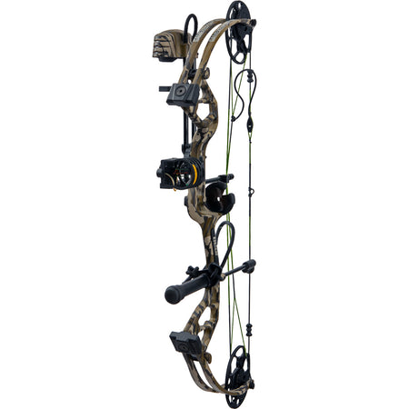 Bear Royale Gamekeeper Jr. RTH Compound Bow Package Mossy Oak Bottomland 5-50 lbs LH