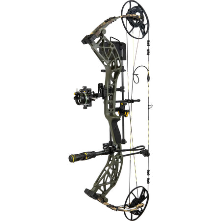 Bear THP Adapt 2+ HP RTH Compound Bow Package Throwback Green 55-70 lbs Right Hand