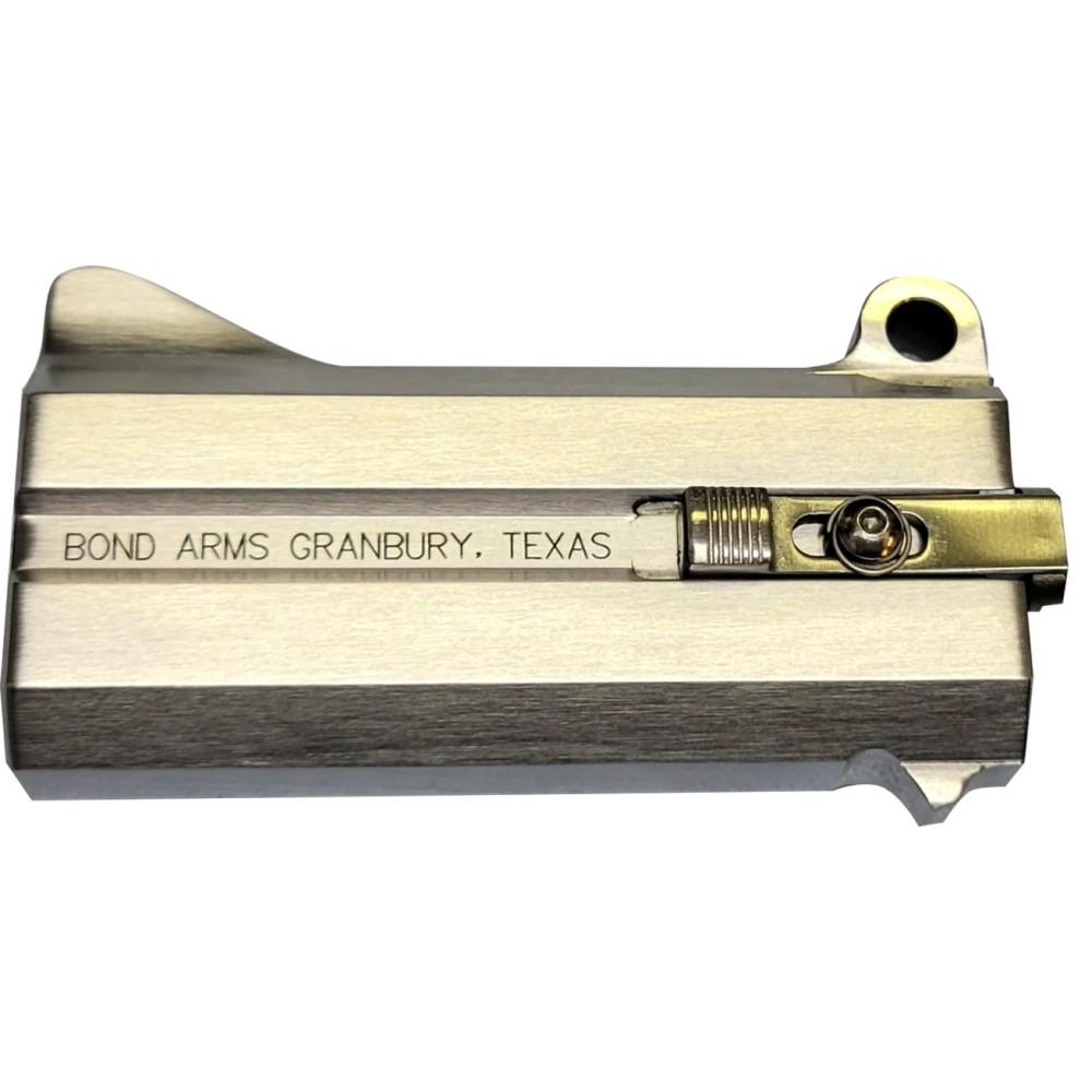 Bond Arms Rough Nation Derringer Barrel .357 Mag/.38 Spl 3" Rough and Tumble Silver