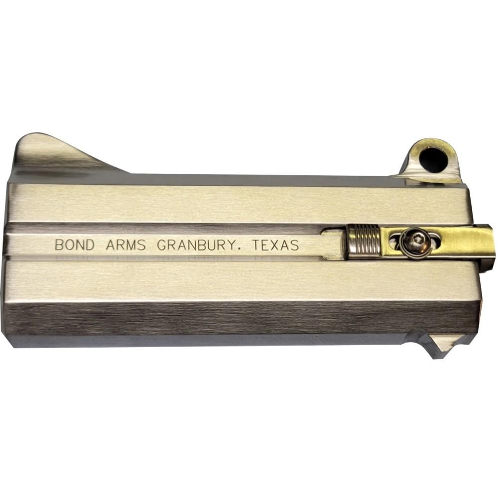 Bond Arms Rough Nation 3 Inch Barrel .45 Colt Rough and Tumble Finish Silver