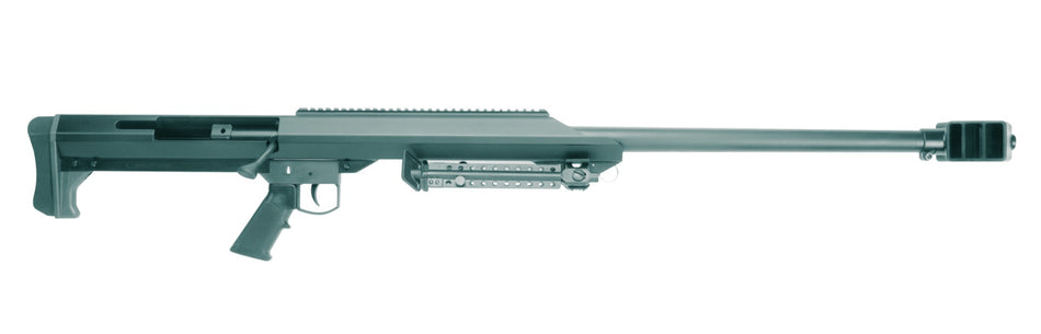 Barrett 13307 M99 50 BMG 32" 1rd Black Cerakote Black Fixed w/Sorbothane Recoil Pad Stock Black Polymer Grip Right Hand