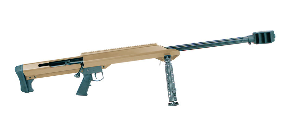 Barrett 14032 M99 50 BMG 29" 1rd Flat Dark Earth Cerakote Flat Dark Earth Fixed w/Sorbothane Recoil Pad Stock Black Polymer Grip Right Hand