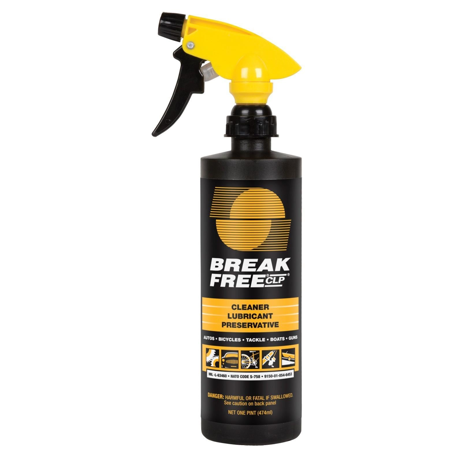 Break-Free CLP Cleaner Lubricant Protectant 16 oz Spray Bottle