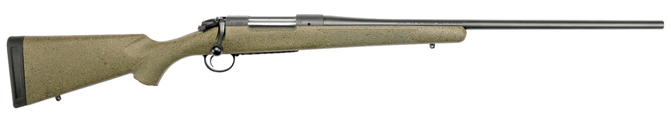 Bergara Rifles B14S104C B-14 Hunter 22-250 Rem 4+1 22", Graphite Black Cerakote Barrel, SoftTouch Speckled Green Stock