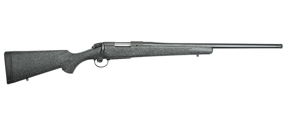 Bergara Rifles B14S507C B-14 Ridge 7mm-08 Rem 4+1 22" Graphite Black Cerakote Barrel, Graphite Black Cerakote Steel Receiver, Gray Speckled Black Fixed American Style Stock, Right Hand