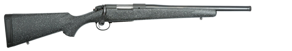 Bergara Rifles B14S513C B-14 Ridge SP 223 Rem 4+1 18" Graphite Black Cerakote Barrel, Graphite Black Cerakote Steel Receiver, Gray Speckled Black Fixed American Style Stock