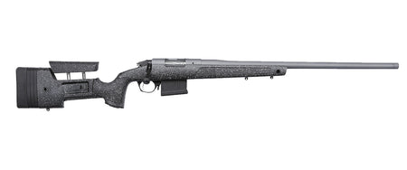 Bergara Rifles BPR20-25CM Premier HMR Pro 25 Creedmoor 5+1 24" Tactical Gray Cerakote Threaded Barrel, Tactical Gray Cerakote Drilled & Tapped Stainless Steel Receiver, Mini Chassis w/Adj Cheek & LOP