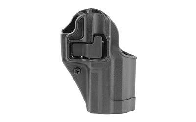 BLACKHAWK CQC SERPA Holster with Belt and Paddle Attachment, Fits HK P30, Right Hand, Black 410517BK-R