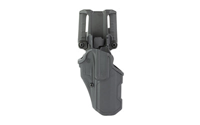 BLACKHAWK T-Series L2C Overt Holster, Right Hand, Black, Fits Sig Sauer P320/M18, Polymer 411761BKR