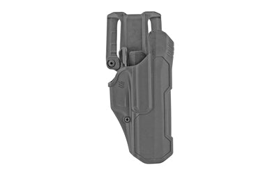 BLACKHAWK T-Series L2D Duty Holster, Sig P320/P250/M17/M18, Right Hand, Black Polymer, 44N161BKR