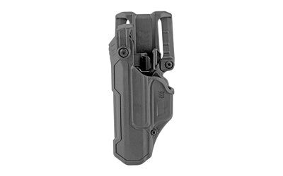 BLACKHAWK T-Series L3D Duty Holster, Glock 17/22/31, Left Hand, Black Finish, 44N500BKL