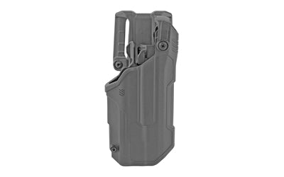 BLACKHAWK T-Series L3D Duty Holster, Glock 21 with TLR1/TLR2, Right Hand, Black, 44N613BKR