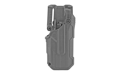 BLACKHAWK T-Series L3D Duty Holster, Glock 17/22/31 with TLR7, Right Hand, Black, 44N700BKR