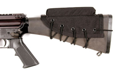 BLACKHAWK Rifle Cheek Pad, Adjustable, 1000D Nylon, Black 90CP00BK