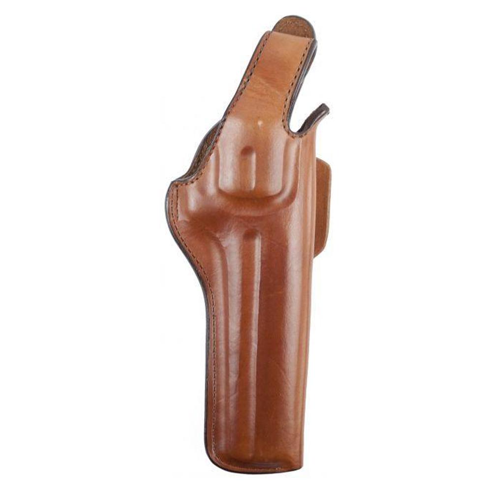 #5BHL Thumbsnap Tan Right Hand Holster for Colt Python 6in