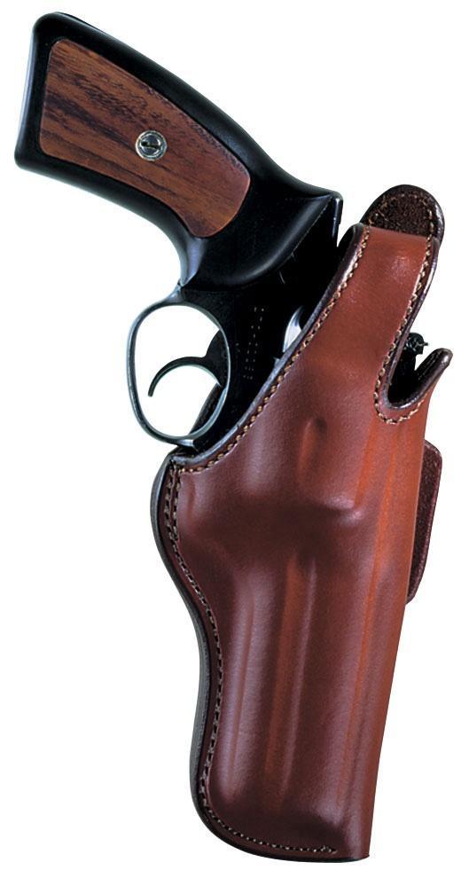 Bianchi Model 5BHL Thumbsnap Leather Holster Ruger SP101 3" Right Hand Tan