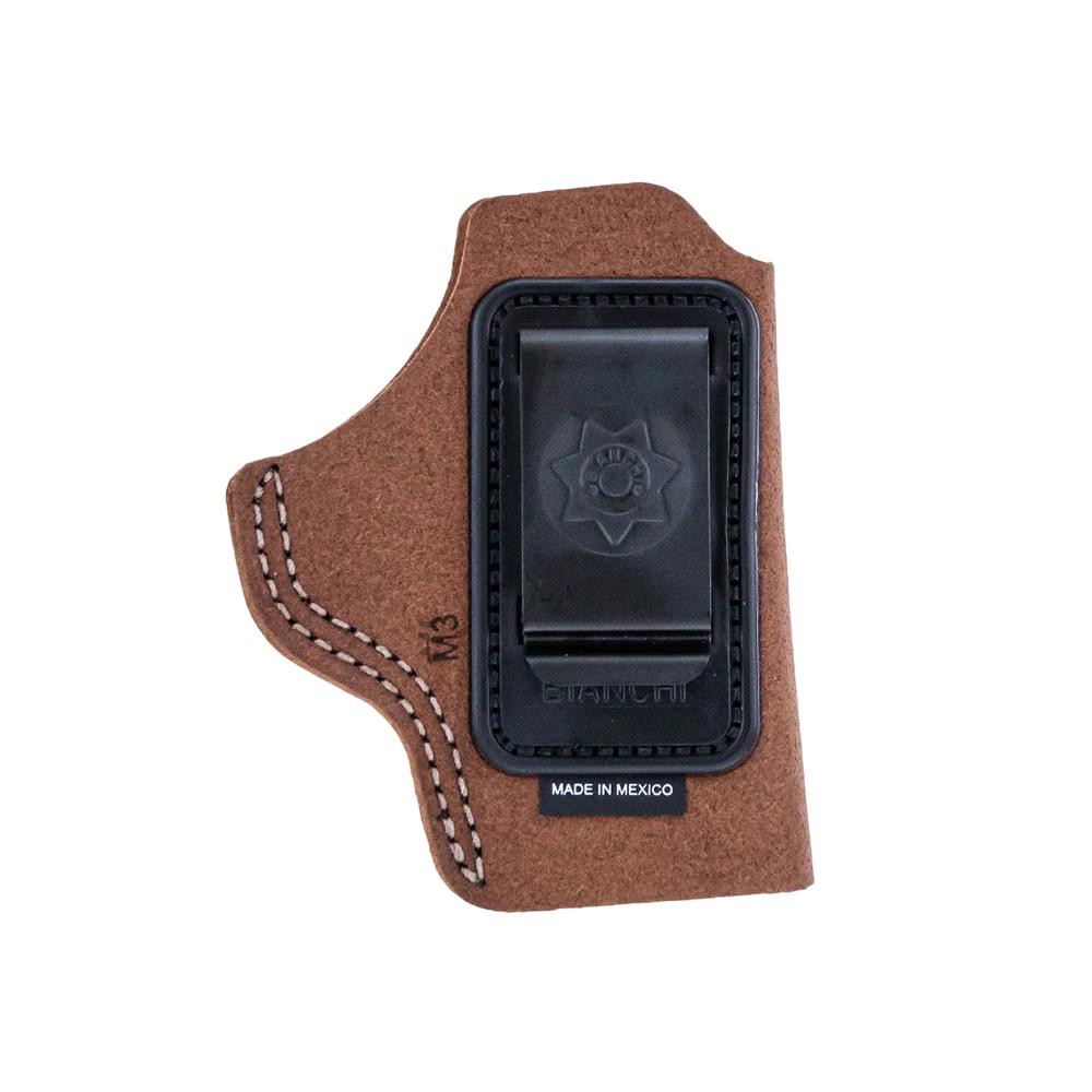 Bianchi Model 6 IWB Holster for S&W Model 15 4-Inch Brown Suede Right Hand