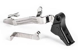 ZEV Pro Flat Face Glock Trigger Upgrade Bar Kit Gen5 Black/Black