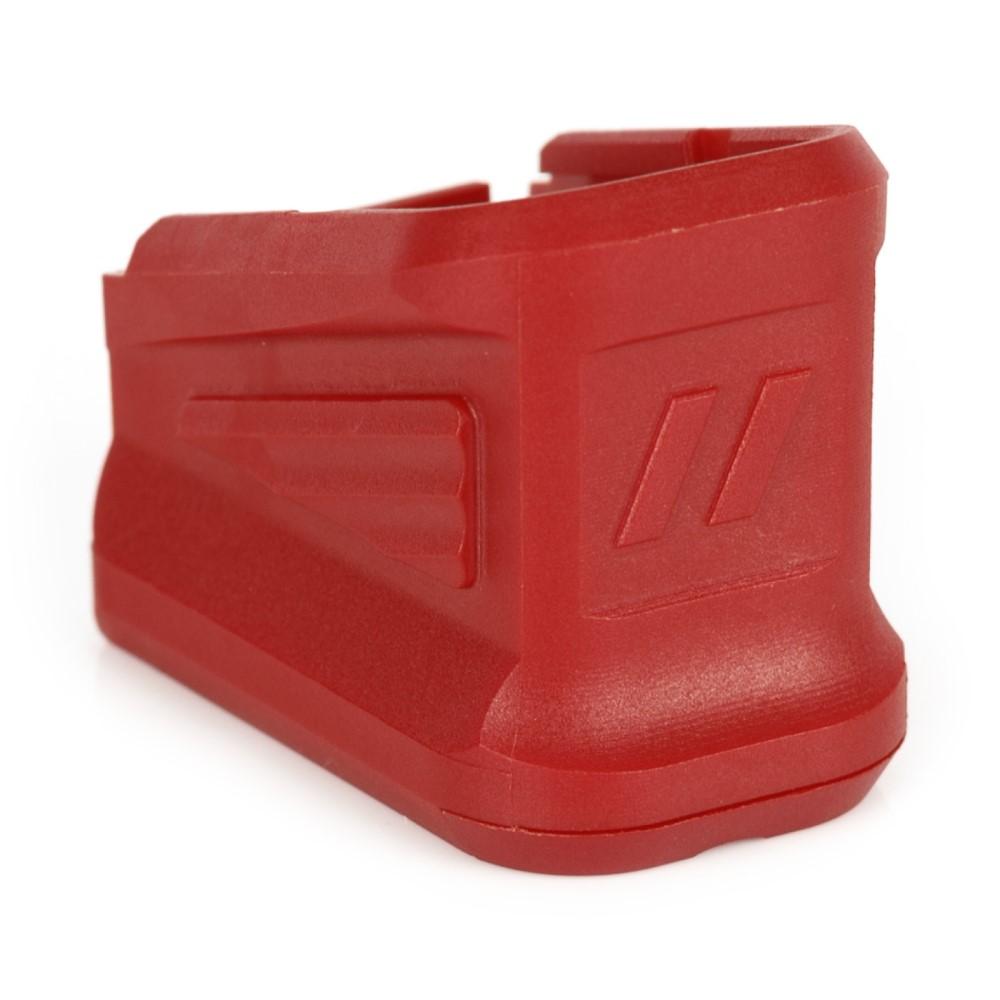 ZEV Technologies Basepad for Glock 9mm/.40 S&W Red +5/+4 Round Extension