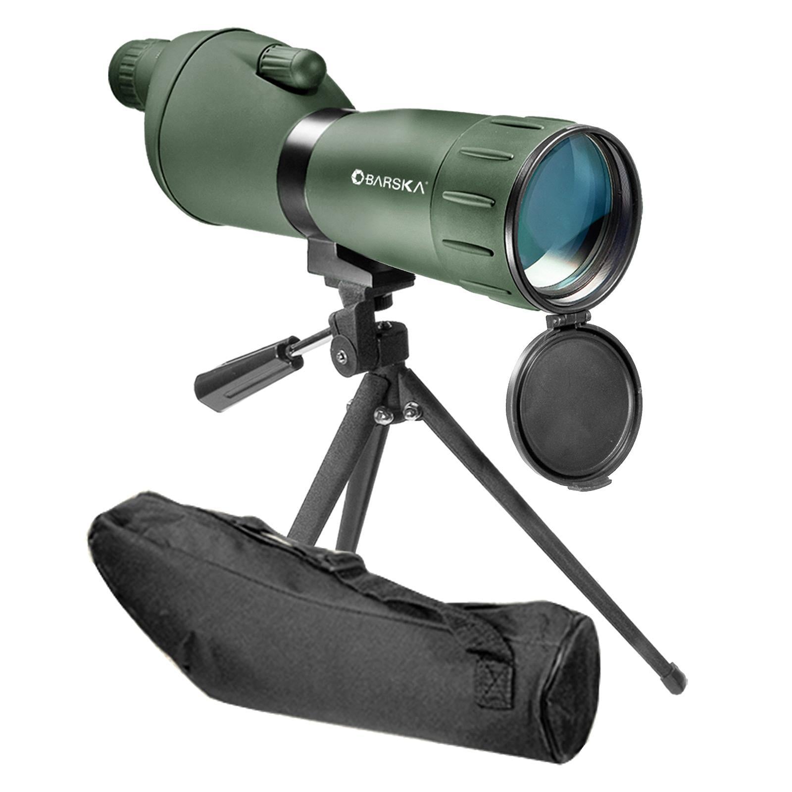 Barska Colorado 20-60x60mm Spotting Scope with Pan-Head Tripod and Soft Case