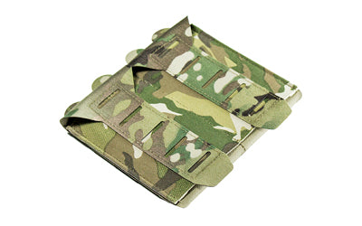 Blue Force Gear Ten-Speed Double AR-15 Magazine Pouch, Helium Whisper Attachment, MultiCam HW-TSP-M4-2-SB-MC